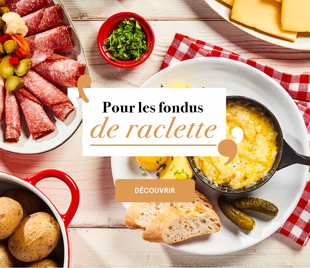 Sélection Raclette Page de catégorie de produits