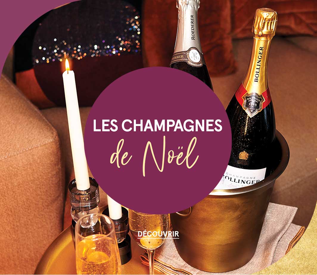 NOËL 2022 : Encart Champagnes Page de catégorie de produits