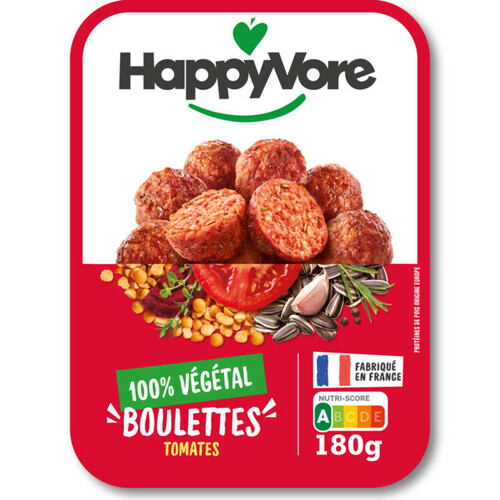 Happyvore Boulettes végétales & gourmandes