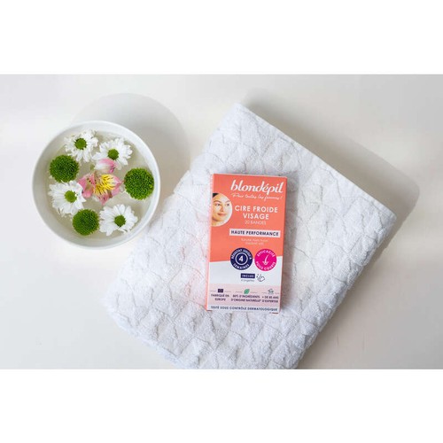 Blondépil Cire froide haute performance visage x20 bandes