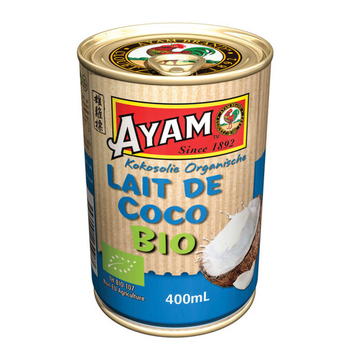 Ayam Lait de coco, bio 400ml