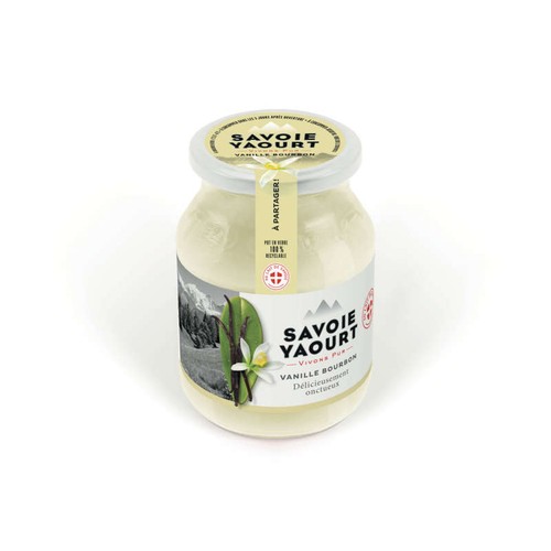 Savoie Yaourt Brassé Saveur Vanille 500g