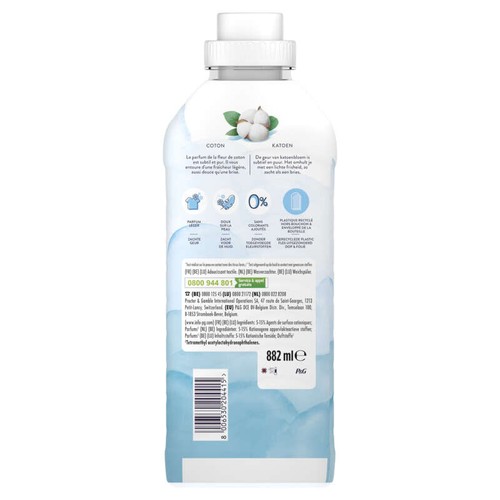 Lenor Adoucissant Fraîcheur légère et longue durée Coton x42