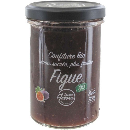 Charles Antona Confiture Fruitée Figue Bio 220g