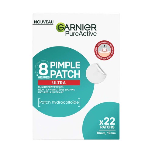 Garnier PureActive Pimple Patch Ultra 22 Patchs Hydrocolloïdes