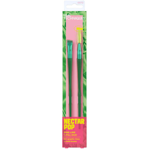 Real Techniques Nectar Pop Pinceau pour sourcils lot de 2