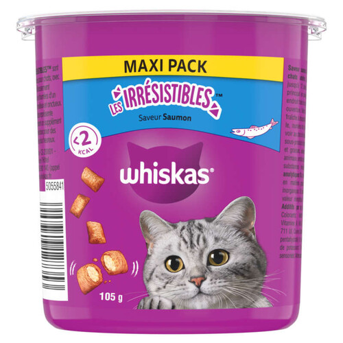 Whiskas Les Irrésistibles au saumon 105g