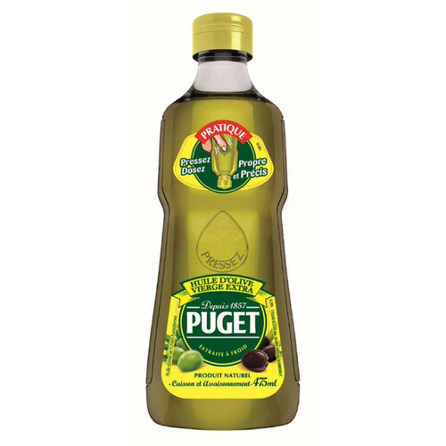 Puget Huile D'Olive Vierge Extra Pratique Pressez/Dosez 47,5 Cl