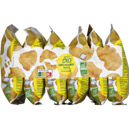 Monoprix Bio Chips Paysannes Bio 6x25g