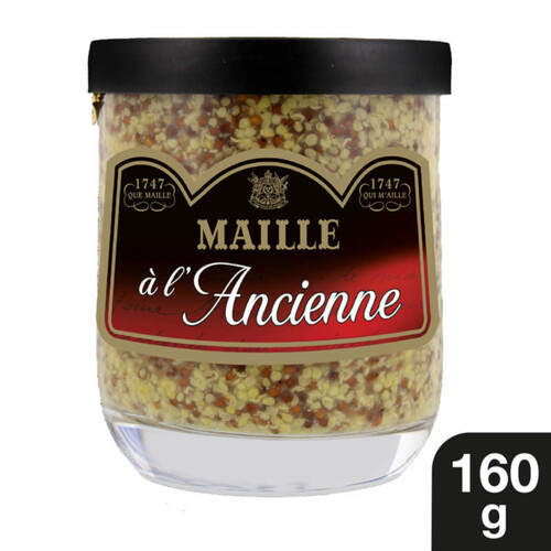 Maille Moutarde À L'Ancienne Verrine 160G