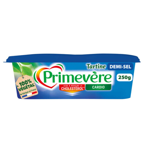 Primevère Margarine Tartine demi-sel 250g