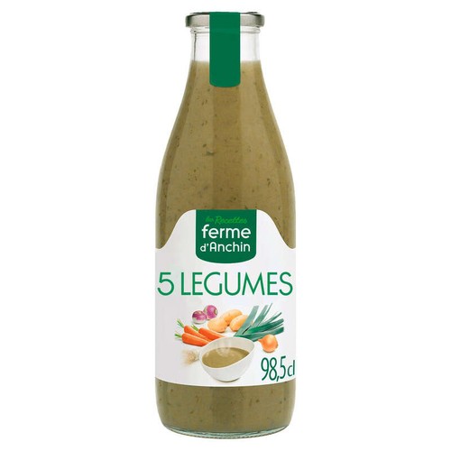 Ferme D'Anchin Potage aux 5 légumes 985ml