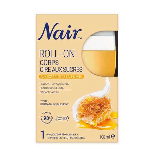 Nair Roll-On Cire Au Sucre 100ml