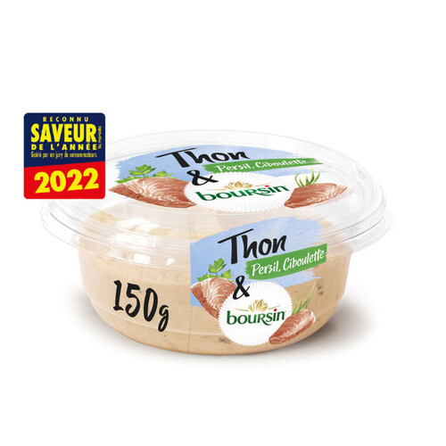 Boursin Thon Persil Ciboulette 150G