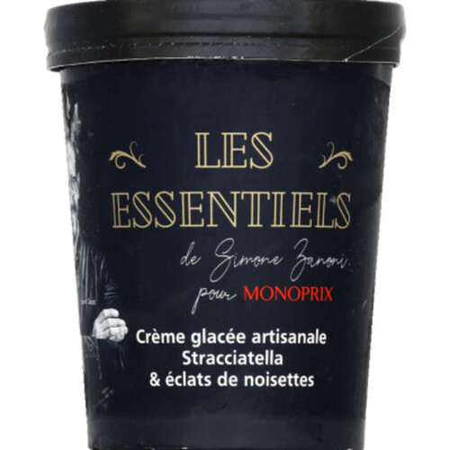 Les Essentiels Monoprix Glace Stracciatella  330g