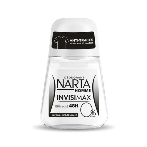 Narta Homme Déodorant Invisimax 0% 50ml