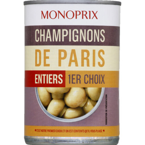 Monoprix Champignons de Paris Entiers 230g