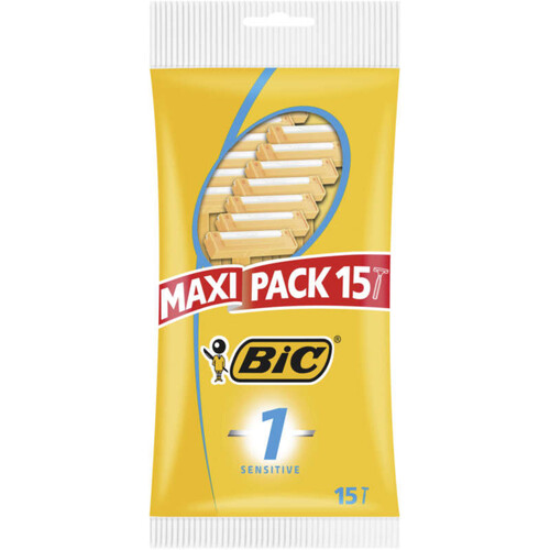 BIC rasoirs jetables une lame homme x15