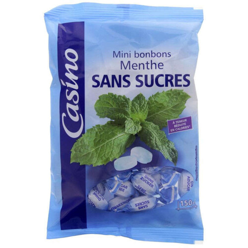 Casino Bonbons à la menthe - Sans sucre - 150g