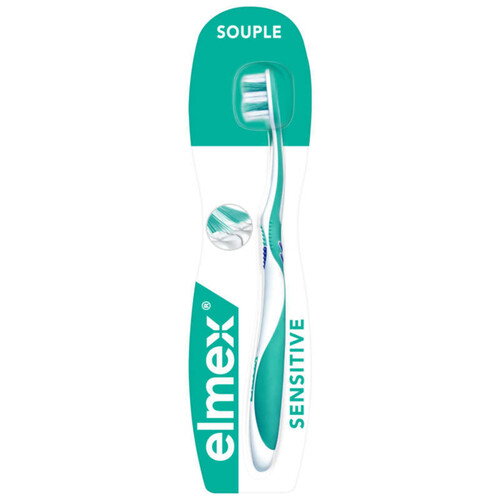 Elmex Brosse à dents Sensitive Dents sensibles Souple x1