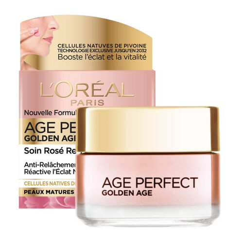 L'Oréal Paris Age Perfect Crème Visage Anti-Age Jour Rose Re-Fortifiant 50ml