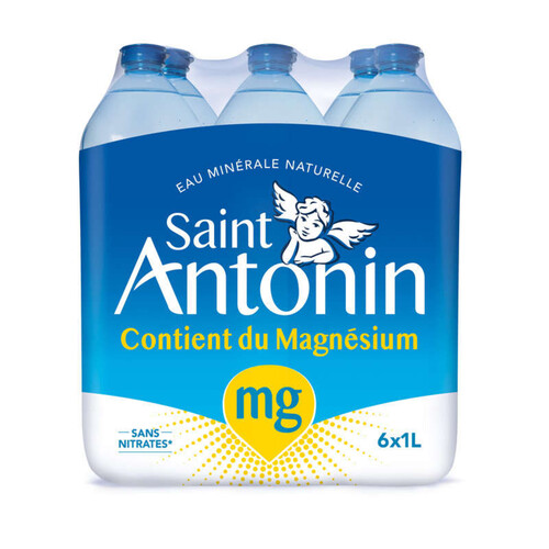 Saint Antonin Eau Minérale Naturelle 6x1L