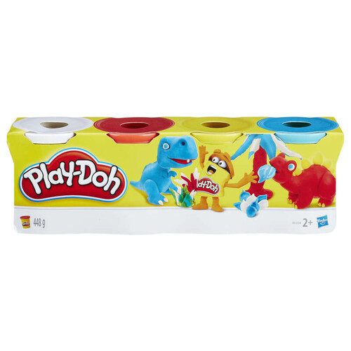 Play Doh Jeu Pots Pâte À Modeler Couleurs x4