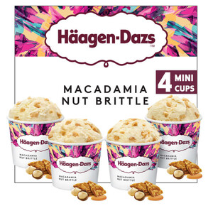 Haagen Dazs Minipot Macadamia Prem 324g