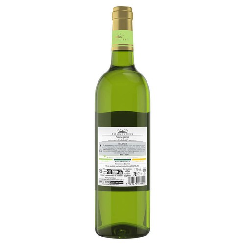 Club Des Sommeliers Pays D'Oc Sauvignon Blanc - Vin Blanc - 75Cl