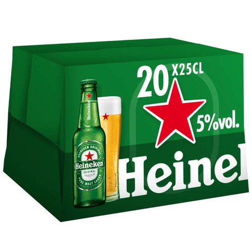 Heineken Bière Blonde 20x25cl