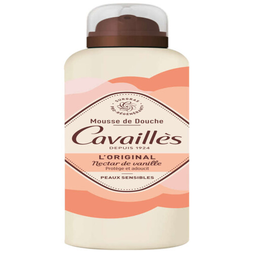 Cavaillès Mousse de Douche l'Original Nectar de Vanille 200ml