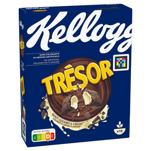 Kellogg's Céréales Trésor Cookie & Cream 375g