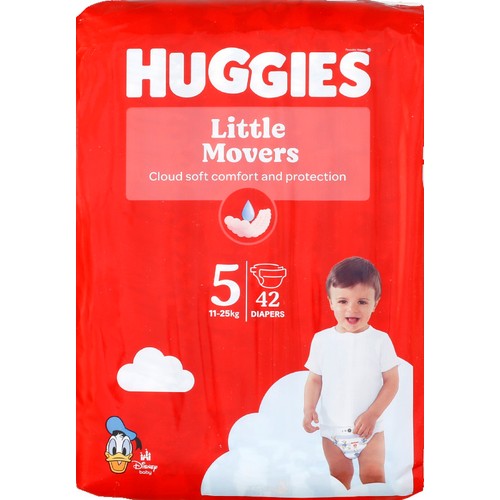 Huggies Little movers couches T5 x42