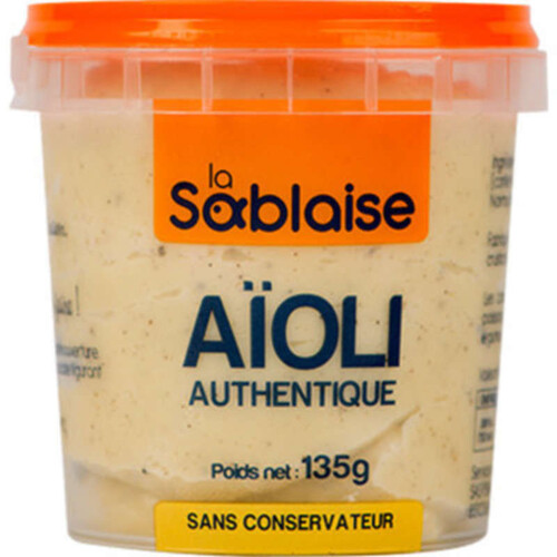 La Sablaise aïoli authentique 135g