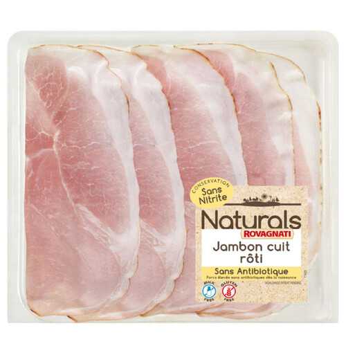 Naturals Jambon Cuit Rôti aux herbes 90g