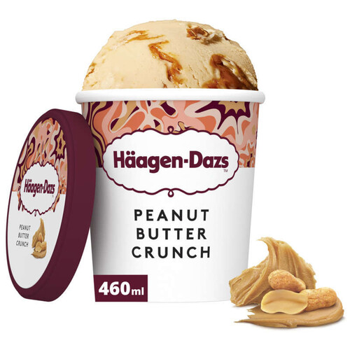 Haagen Dazs Pot Peanut Butter Crunch Prem 400g