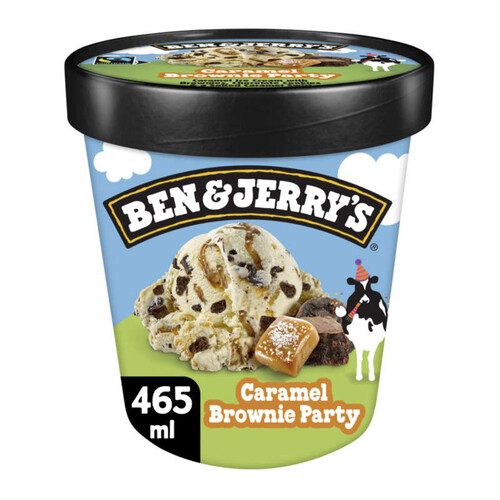 Ben & Jerry's Glace Pot Caramel Brownie Party 405g