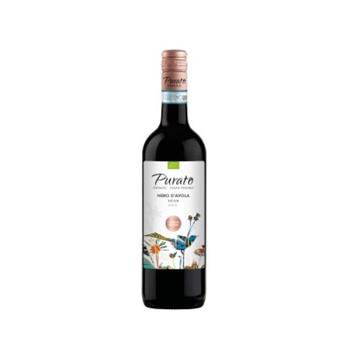 Purato Nero d’Avola Vins étrangers Italie Rouge Bio 75CL
