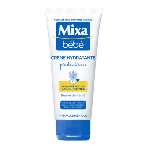 Mixa Bébé Crème Hydratante Bébé Protectrice 100ml