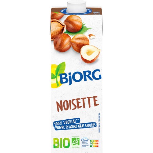 Bjorg Boisson Végétale Noisette Bio 1L