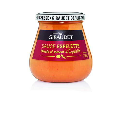Giraudet Sauce tomate piment d'Espelette 250g