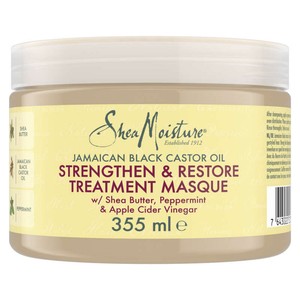 SHEA MOISTURE - Après-Shampoing à l'huile de Ricin, 384ml