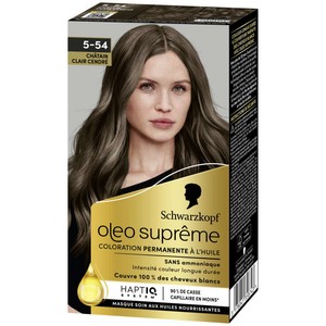 Schwarzkopf Oleo châtain clair cendré 5-54
