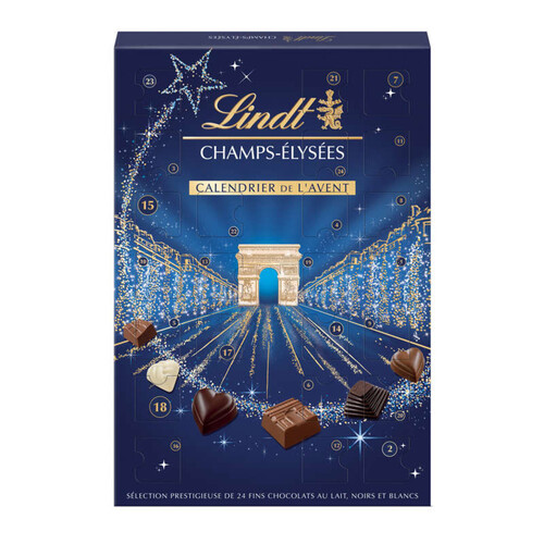 Lindt Champs Elysées Calendrier De L'avent 250g