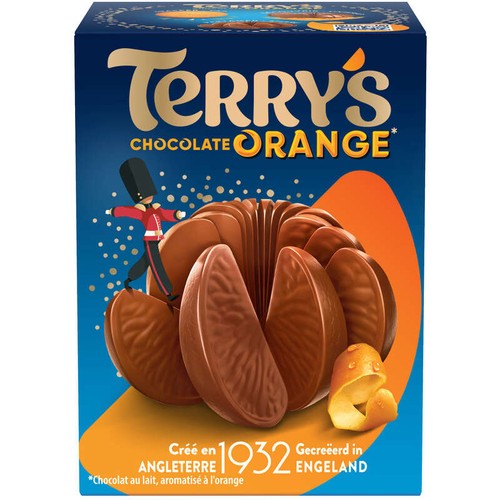 Terrys Chocolat au lait, aromatisé à l’orange 145g