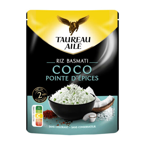 Taureau Ailé Riz Basmati Coco 220g