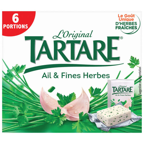 L'Original Tartare Ail & Fines Herbes 6 Portions 96g