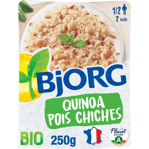 Bjorg Quinoa & pois chiches, bio 250g