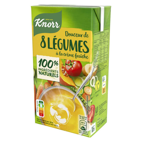 Knorr Soupe Douceur de 8 Légumes à la Crème Fraîche 50cl