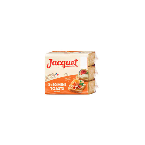 Jacquet Mini Toast Pour Foie Gras 255G